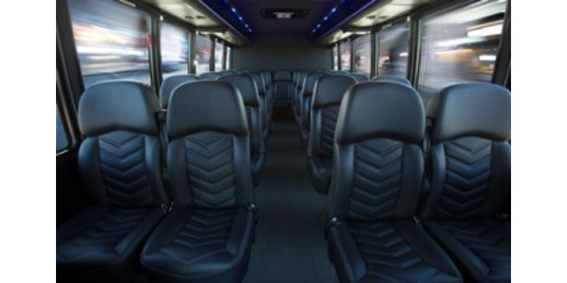 33 passenger bus - inside