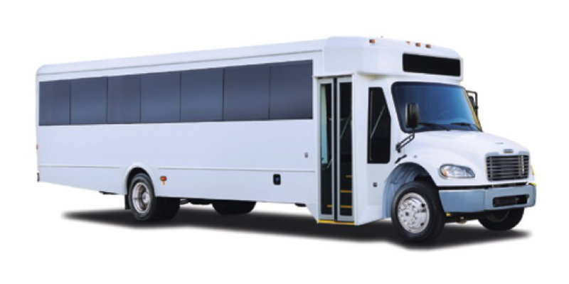 33-37 passenger bus - outside